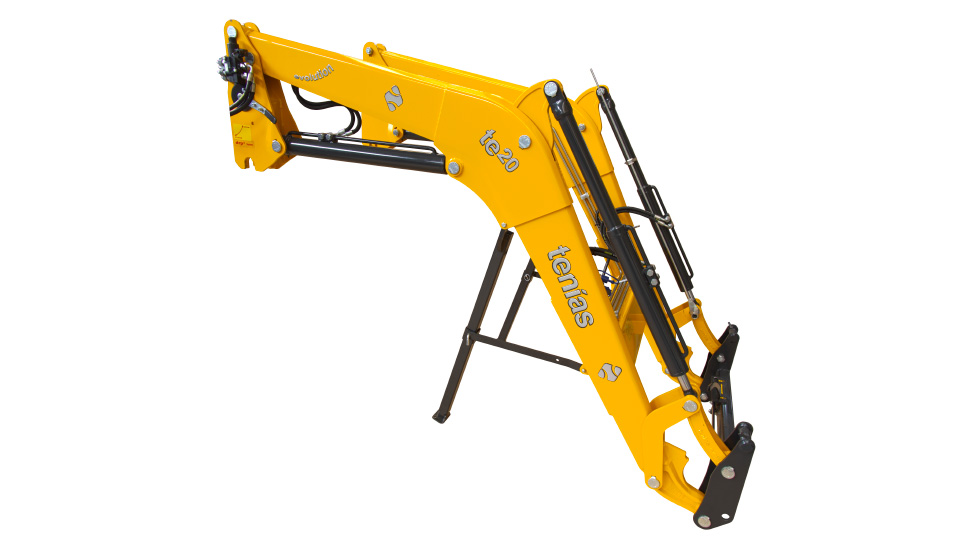 Yellow evolution front loader